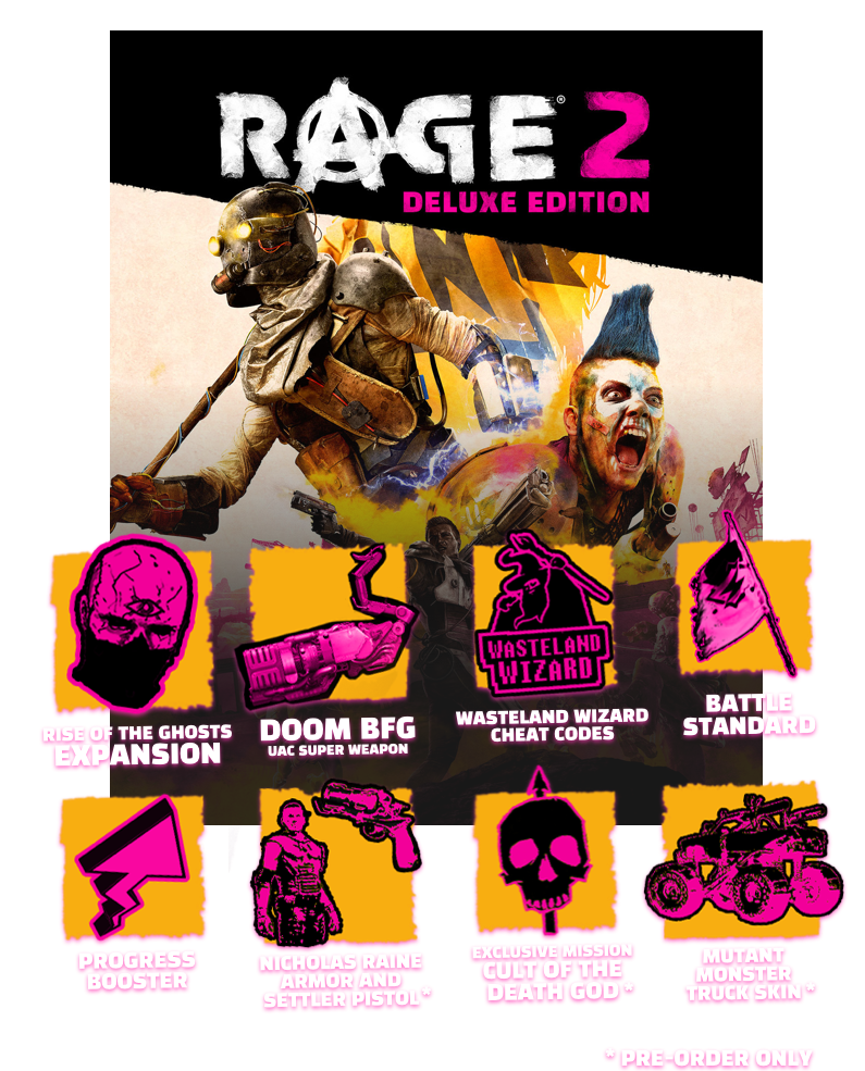 RAGE 2 Deluxe Edition Game Key org